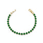 Veloura Emerald Glow Bracelet jewellery product view 6