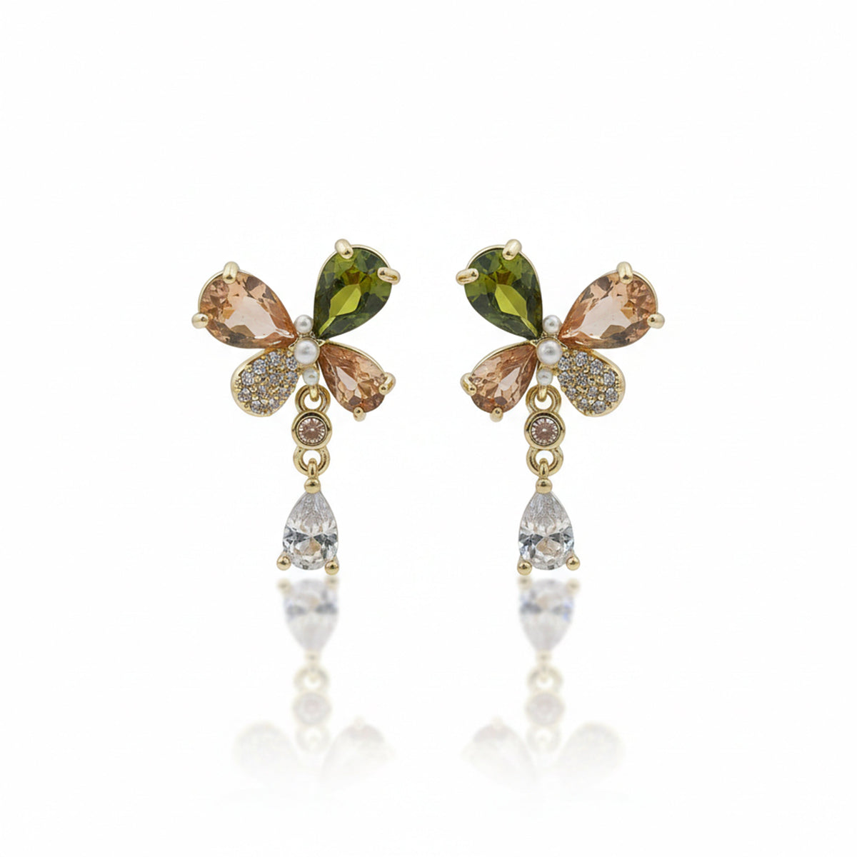 Enchanted Garden Luxe Earrings jewellery product view 5
