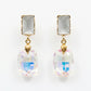 Iridesa Crystal Drop Earrings jewellery product view 6