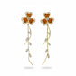 Clover Shine Dangle Earrings jewellery product view 6