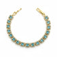 Turquoise Diamond Frame Bracelet jewellery product view 6