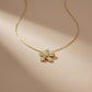 Luxe Floral Sparkle Necklace jewellery product view 4