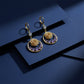 Lavender Luxe Rose Earrings jewellery product view 4