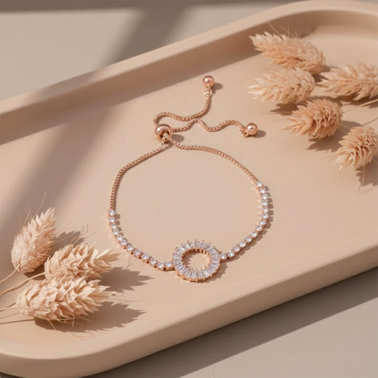 Round Adjustable Slider Bracelets jewellery product view 2