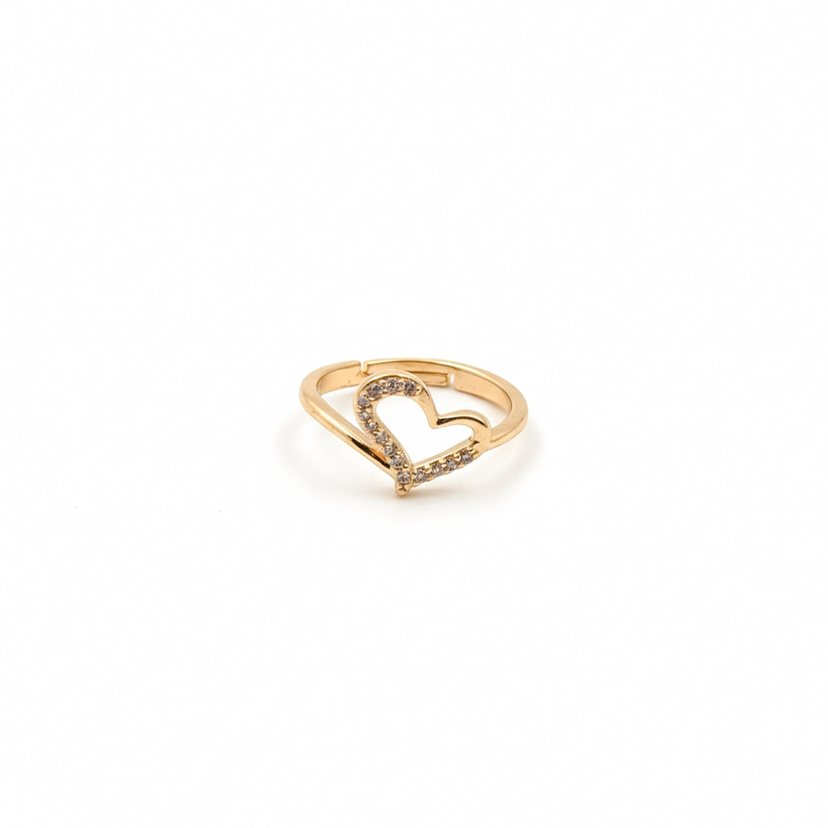 Heart Sparkle Ring jewellery product view 5