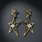 Galaxy Star Dangle Earrings jewellery product view 1