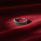 Prestige Green Stone Eternity Ring jewellery product view 4