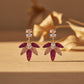 Blush Leaf Luxe Earrings jewellery product view 4