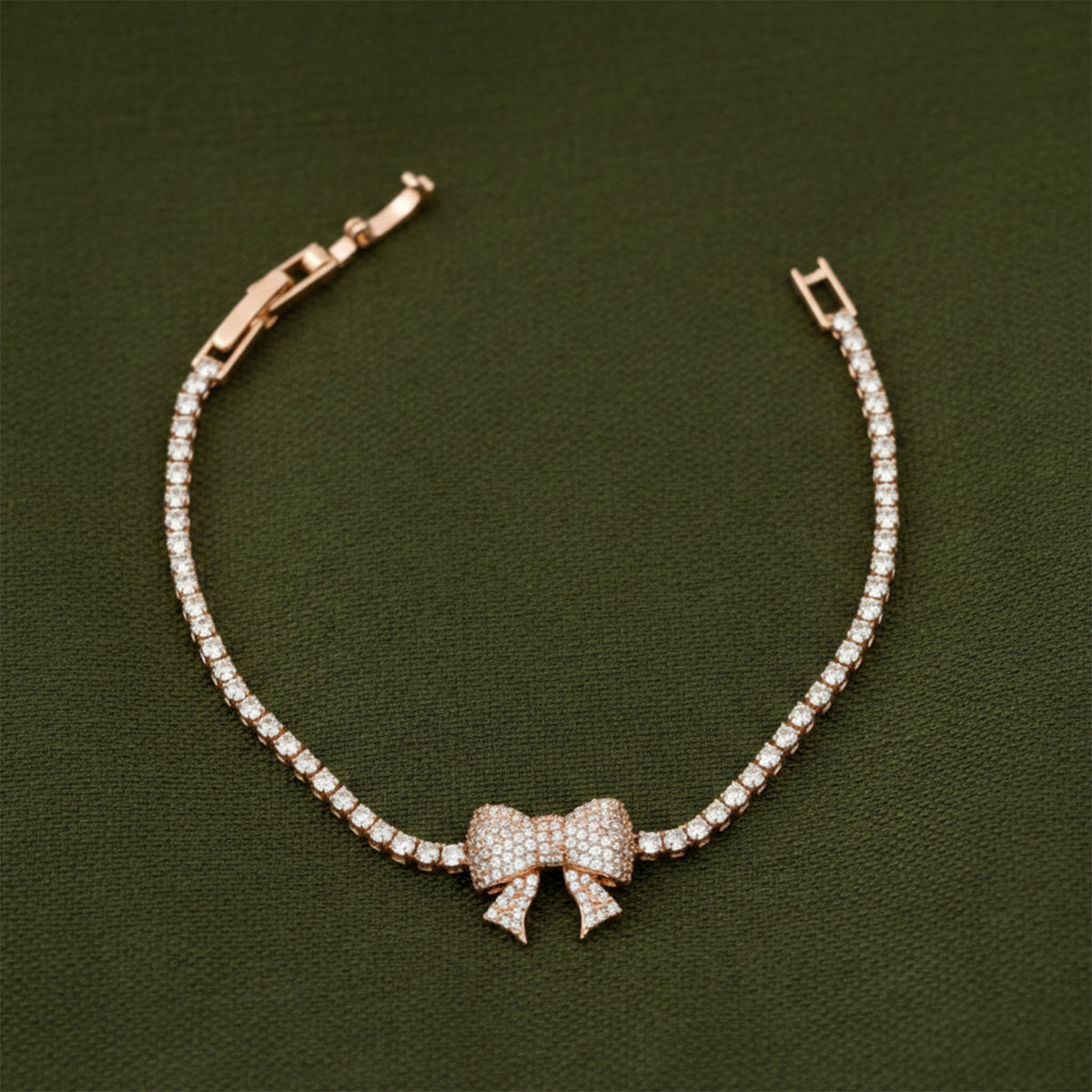 Royal Ribbon Diamond Bracelet jewellery product view 5