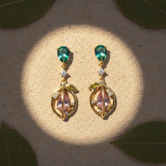 Enchanted Orchard Luxe Earrings jewellery product view 1