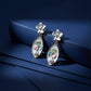 Blossom Pearl Enamel Drop Earrings jewellery product view 5
