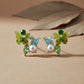 Butterfly Pearl Elegance Earrings jewellery product view 1