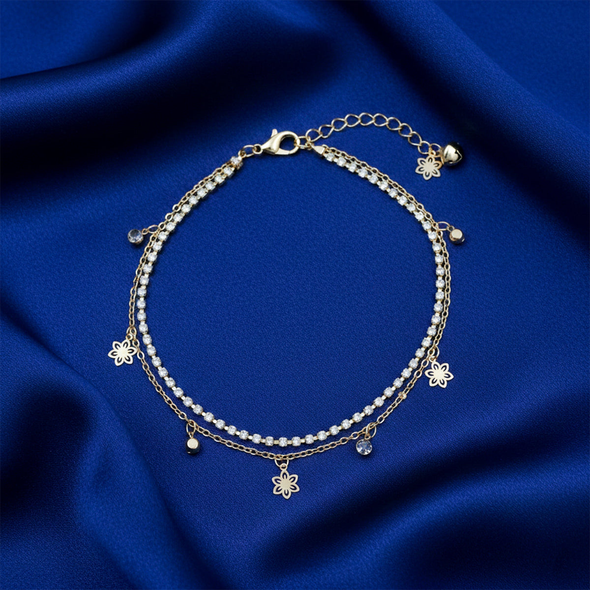 Aura Flora Premium Anklet jewellery product view 4