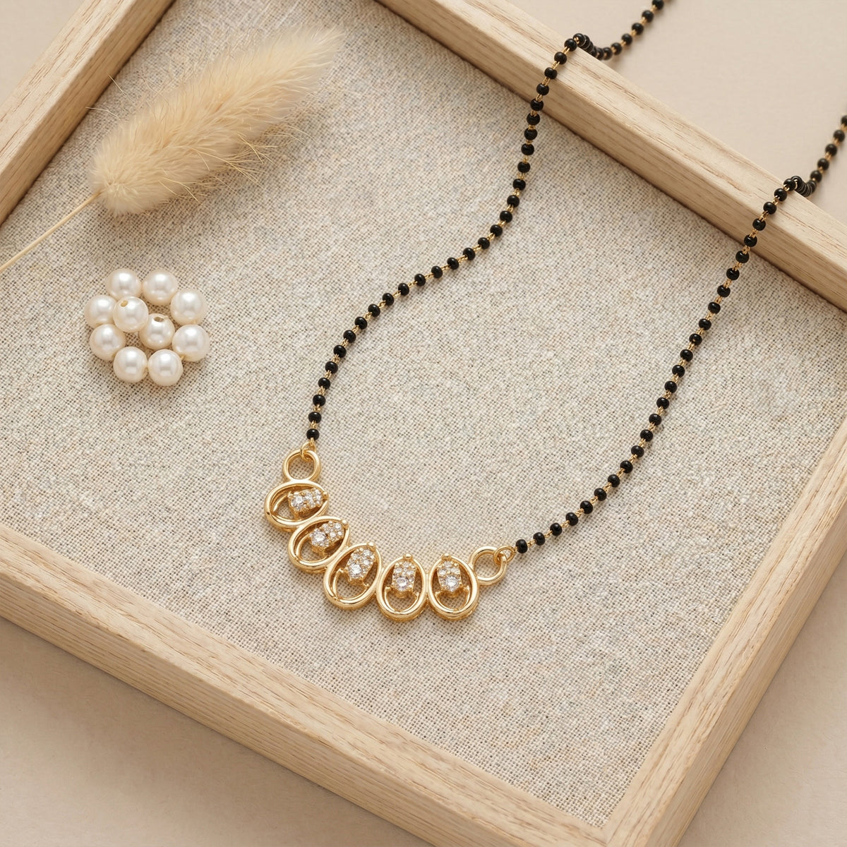 Swarna Pushp Mangalsutra jewellery product view 1