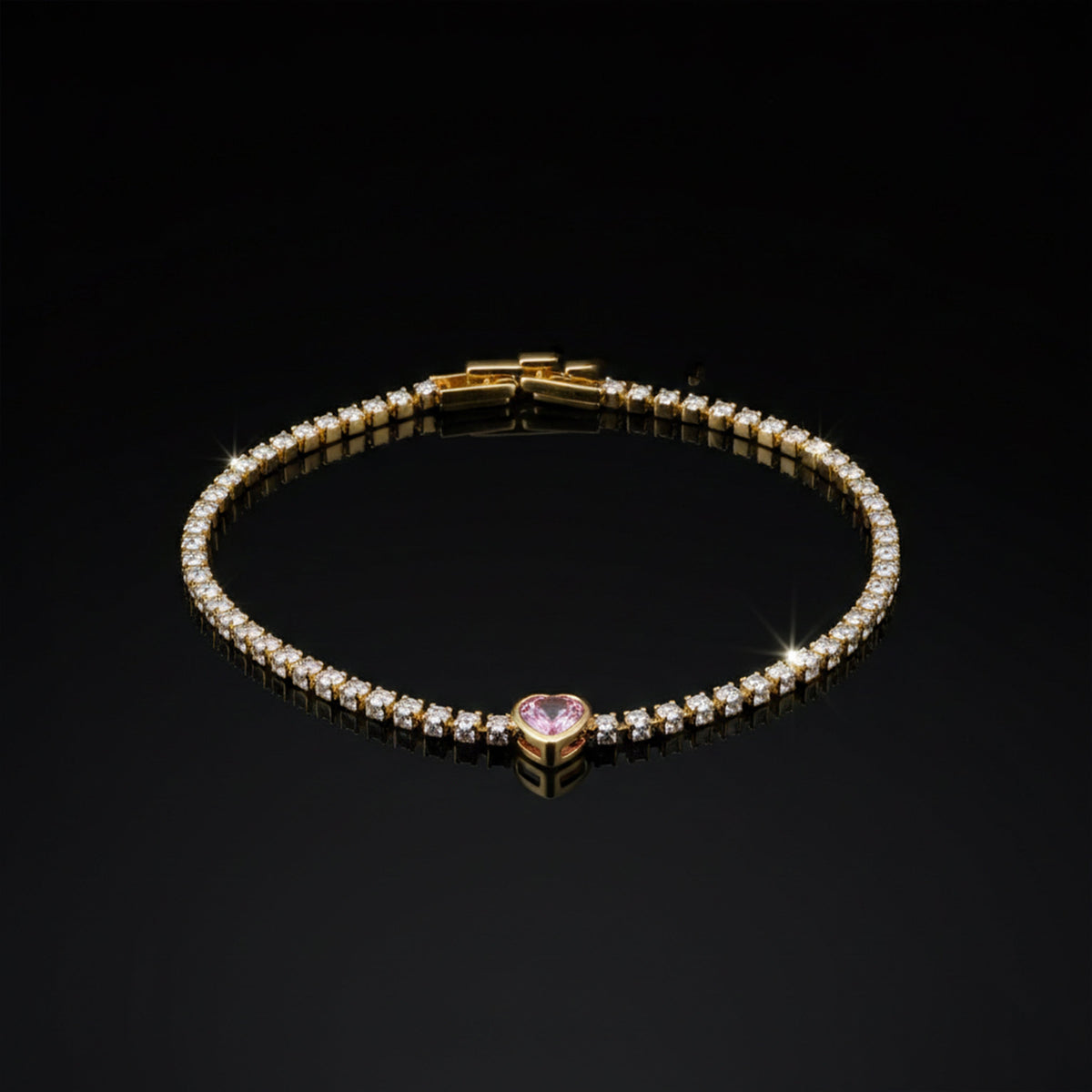 Signature Heart Luxe Bracelet jewellery product view 1