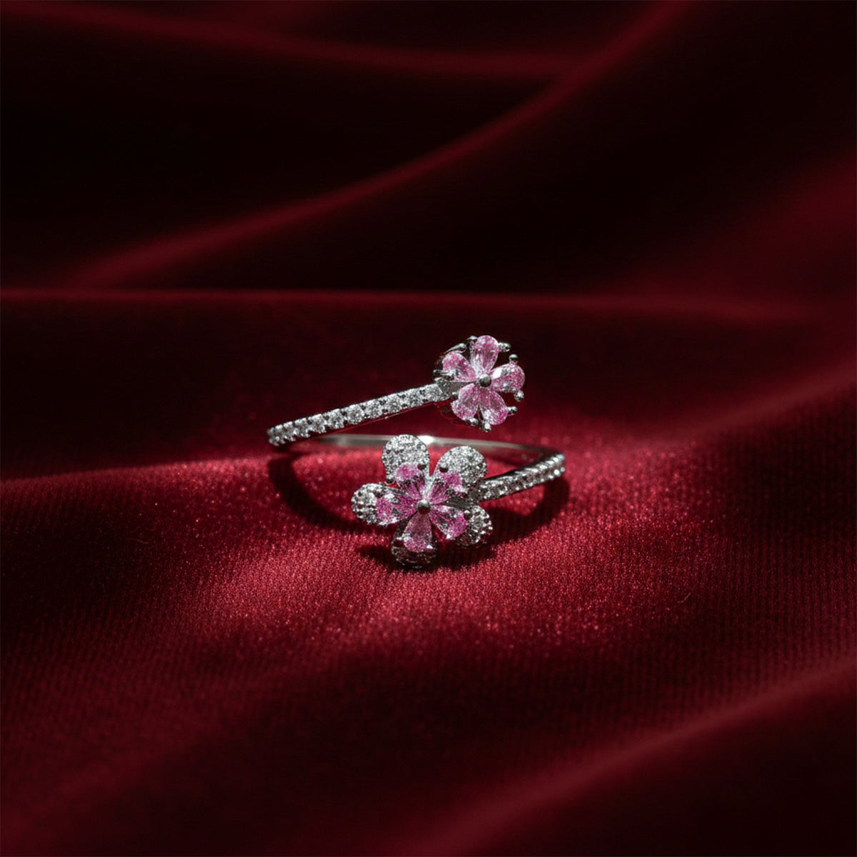 Eternal Sakura Blossom Ring jewellery product view 3