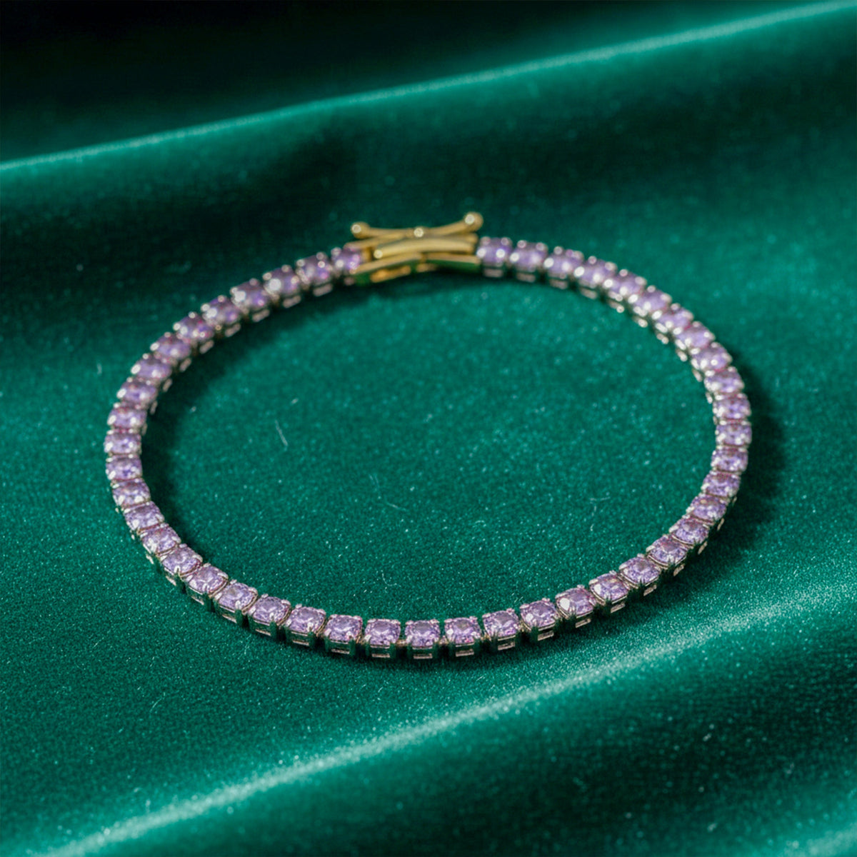 Elite Shine Gold Zircon Bracelet jewellery product view 3