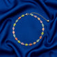 Luxe Multicolor Butterfly Charm Anklet jewellery product view 4
