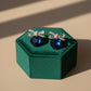 Sapphire Spark Bow Earrings jewellery product view 4