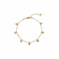 Amora Luxe Heart Charm Anklet jewellery product view 5
