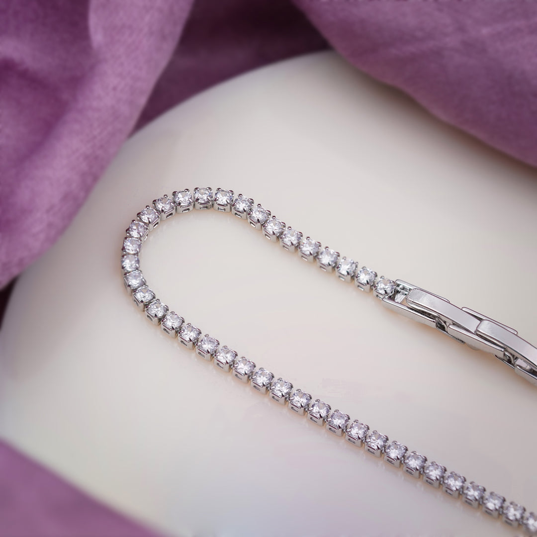 Celestia Luxe Diamond Tennis Bracelet jewellery product view 6