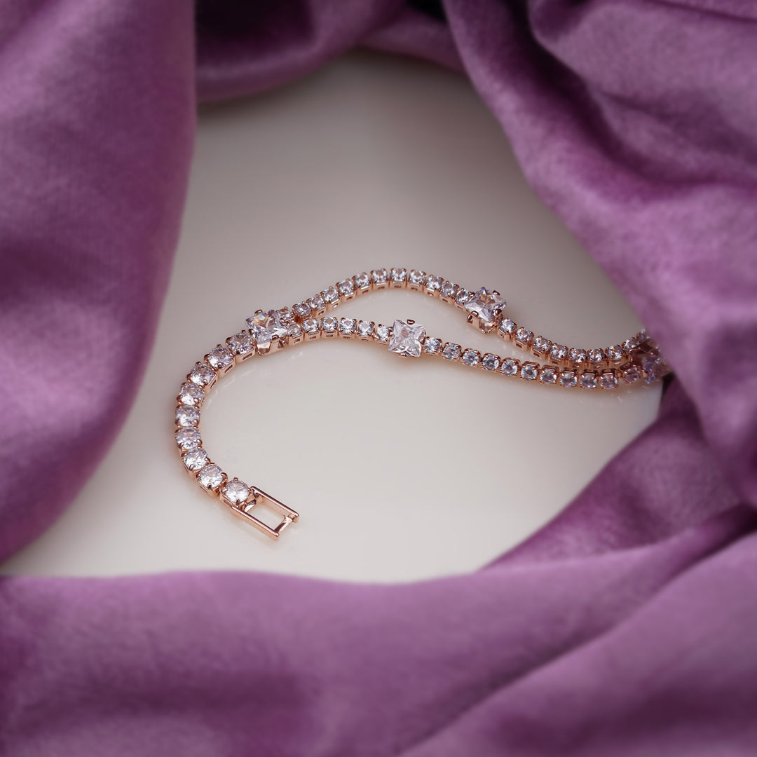 Queen’s Blush Diamond Bracelet jewellery product view 3