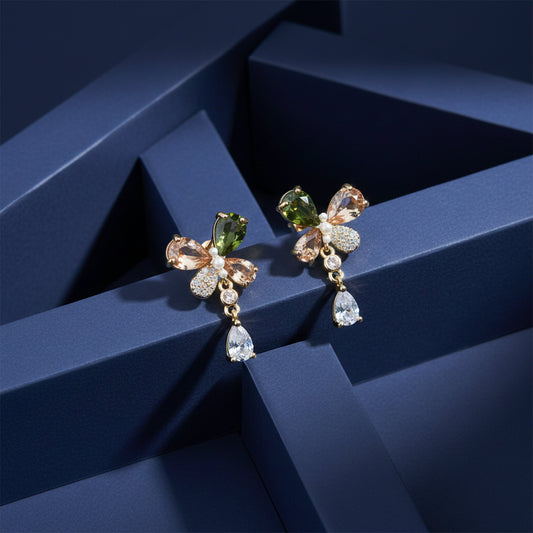 Enchanted Garden Luxe Earrings jewellery product view 1