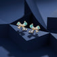 Velour Bow Radiance Earrings jewellery product view 5