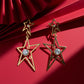 Galaxy Star Dangle Earrings jewellery product view 3