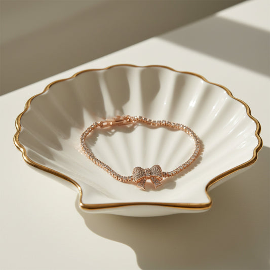 Royal Ribbon Diamond Bracelet jewellery product view 1