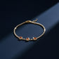 Majestic Ruby Halo Tennis Bracelet jewellery product view 5