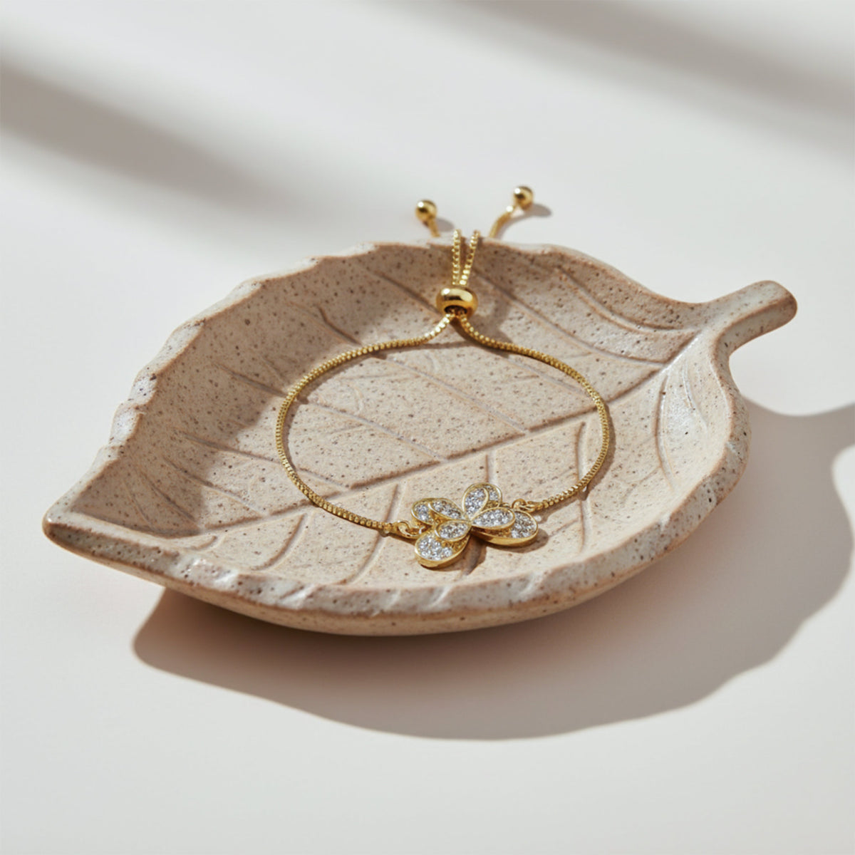 Golden Papillon Elegance Bracelet jewellery product view 3