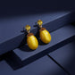 Sunlit Elegance Cat Eye Earrings jewellery product view 5