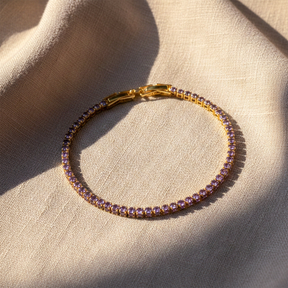 Elite Shine Gold Zircon Bracelet jewellery product view 4