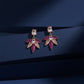 Blush Leaf Luxe Earrings jewellery product view 5