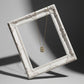 Elegant Gold Double Hoop Diamond Pendant Necklace jewellery product view 6