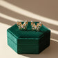 Luxury Crystal Butterfly Gold Earrings jewellery product view 5