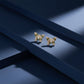 Emerald Flutter Luxe Earrings jewellery product view 5