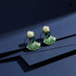 Luxury Blossom Emerald Earrings jewellery product view 5