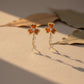 Clover Shine Dangle Earrings jewellery product view 5
