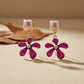 Blush Flower Chic Earrings jewellery product view 4