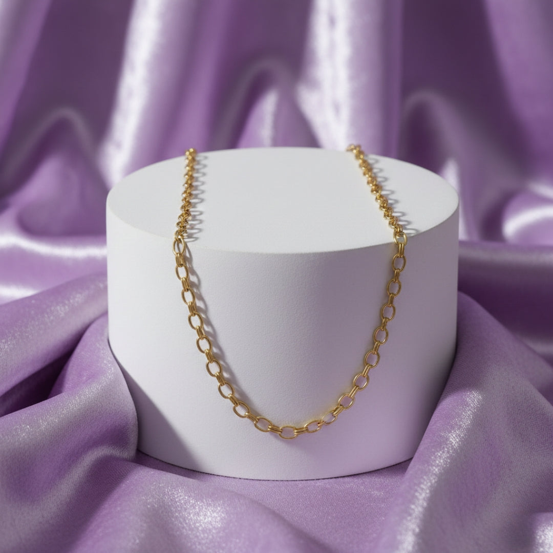 Stylish Oval Link Chain jewellery product view 6