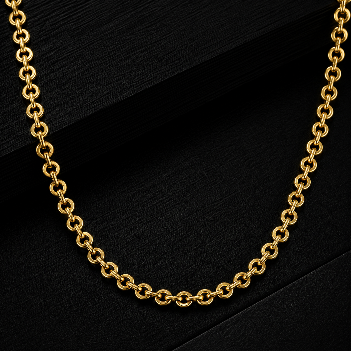 Velar Gold Chain jewellery product view 1