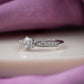 Eternal Glow Solitaire Ring jewellery product view 2