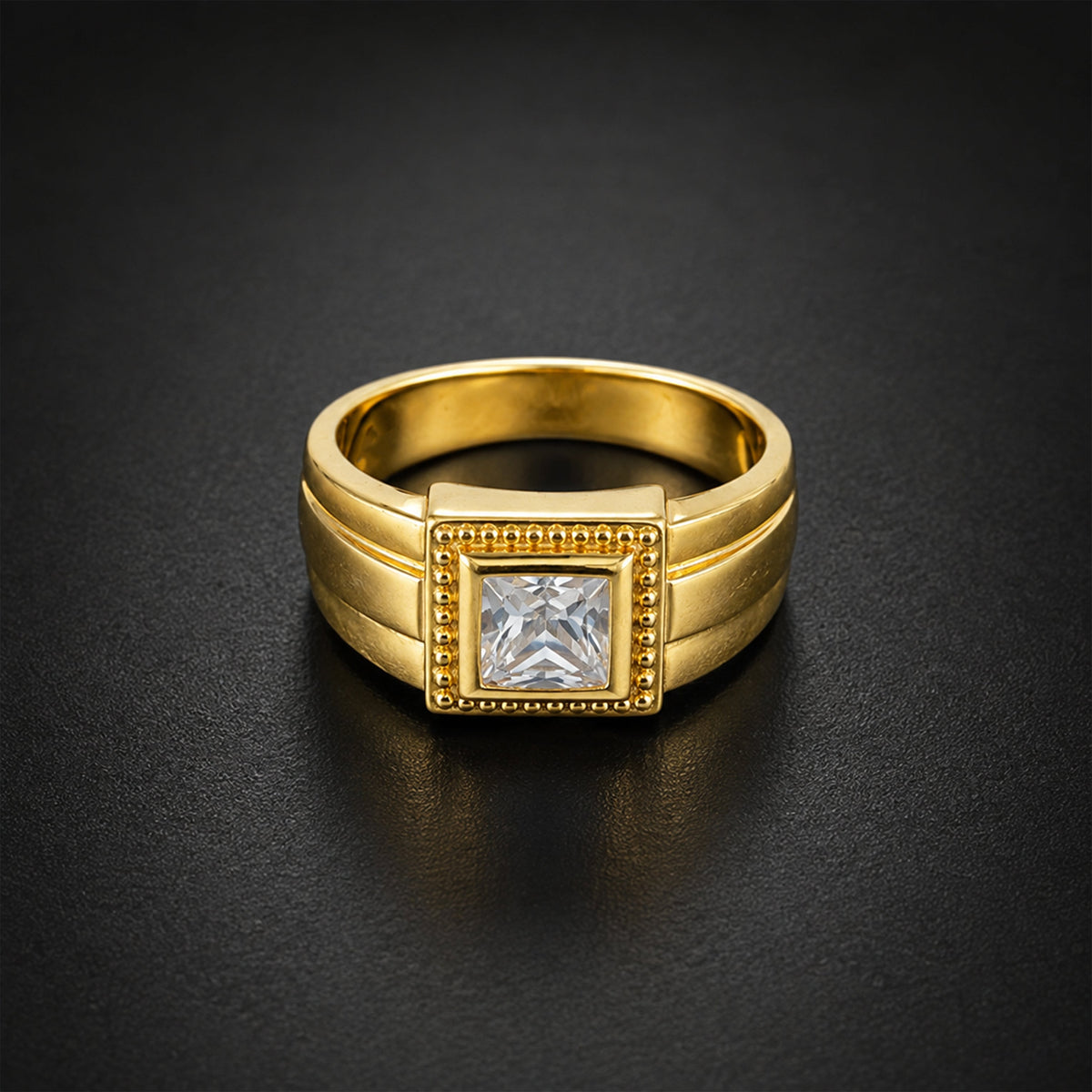 Rajwada Crown Ring jewellery product view 1