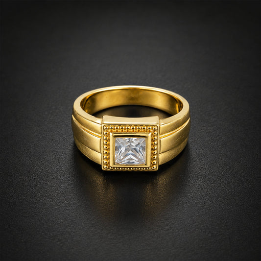 Rajwada Crown Ring jewellery product view 1