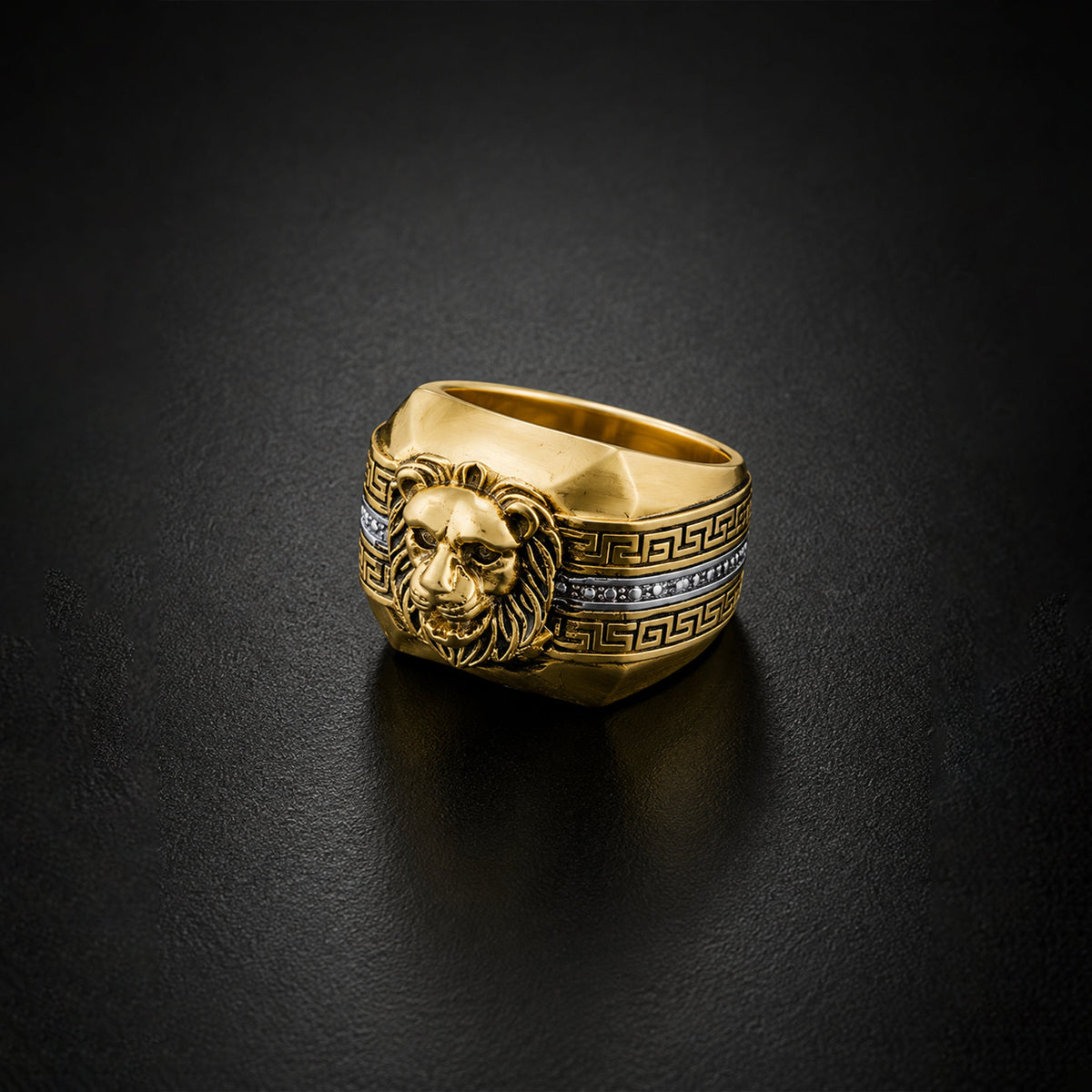 Samrat Lion Ring jewellery product view 1