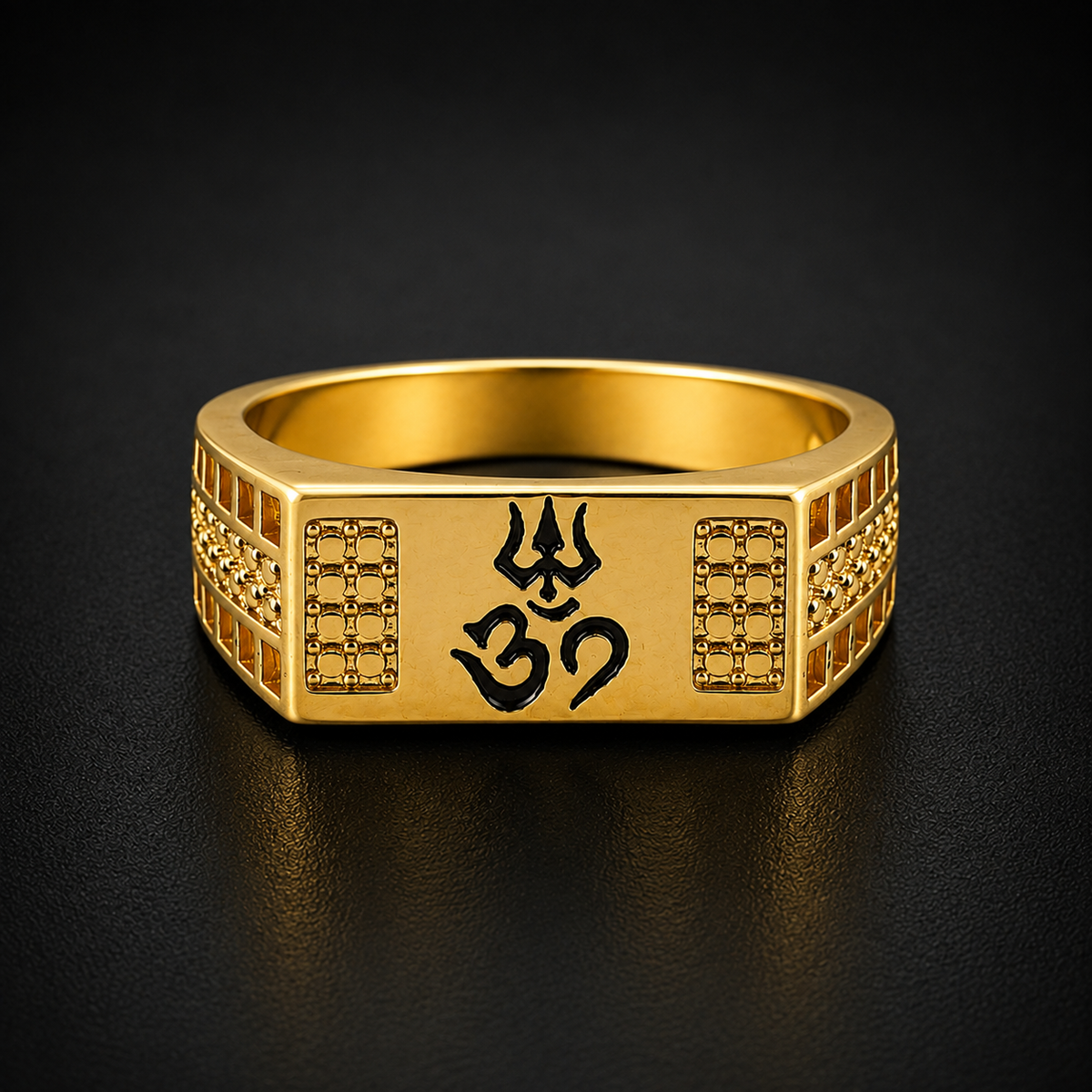 Om Divine Ring jewellery product view 1