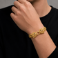 Imperial Grid Gold Kada jewellery product view 2