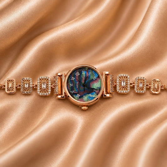 Zarmina Blue Dial Luxury Watch jewellery product view 1